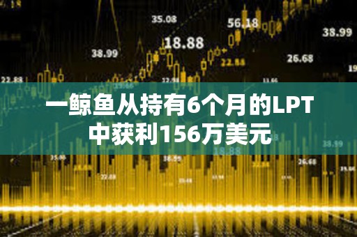 一鯨魚從持有6個月的LPT中獲利156萬美元