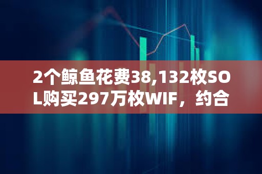 2個鯨魚花費38,132枚SOL購買297萬枚WIF，約合500萬美元