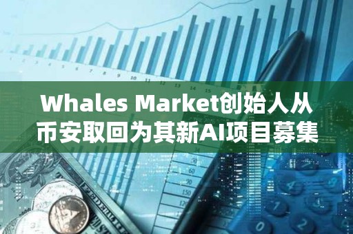 Whales Market創(chuàng)始人從幣安取回為其新AI項目募集的10%SOL