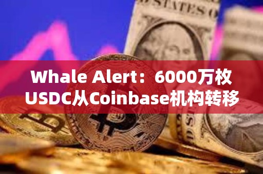 Whale Alert：6000萬枚USDC從Coinbase機構轉移到未知的錢包