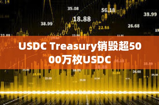 USDC Treasury銷毀超5000萬枚USDC