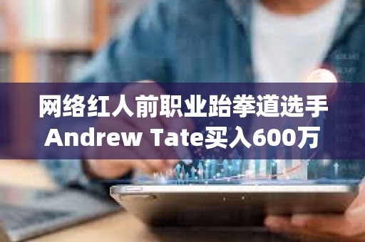網絡紅人前職業跆拳道選手Andrew Tate買入600萬美元Gamestop股票