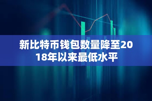 新比特幣錢包數(shù)量降至2018年以來最低水平