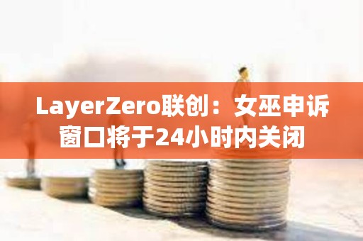 LayerZero聯創：女巫申訴窗口將于24小時內關閉