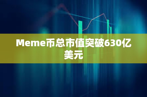 Meme幣總市值突破630億美元