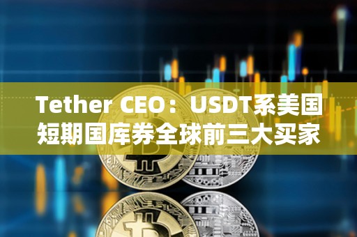 Tether CEO：USDT系美國短期國庫券全球前三大買家之一