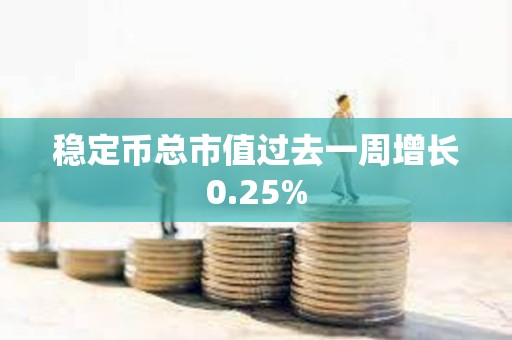 穩定幣總市值過去一周增長0.25%