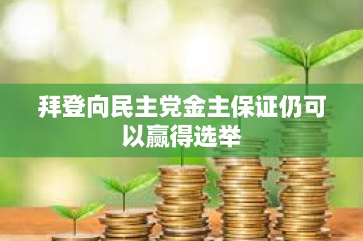 拜登向民主黨金主保證仍可以贏得選舉