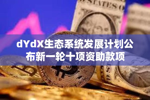 dYdX生態系統發展計劃公布新一輪十項資助款項