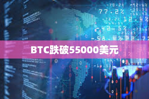 BTC跌破55000美元