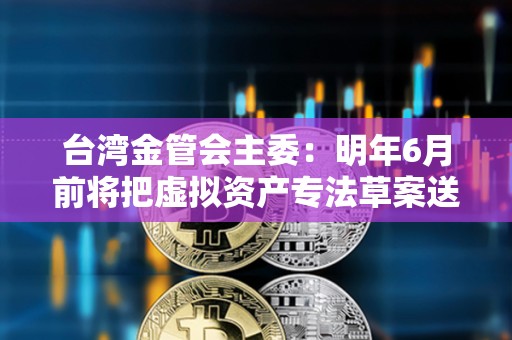 臺灣金管會主委：明年6月前將把虛擬資產專法草案送行政院