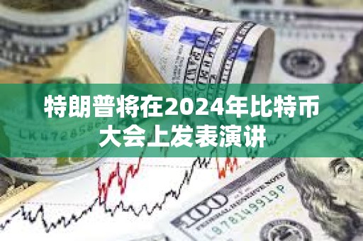 特朗普將在2024年比特幣大會上發表演講