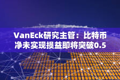 VanEck研究主管：比特幣凈未實現損益即將突破0.5是關鍵的情緒轉變