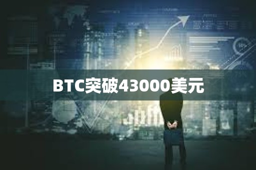BTC突破43000美元