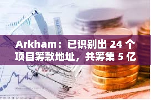 Arkham：已識別出 24 個項目籌款地址，共籌集 5 億美元