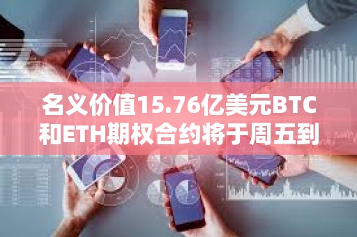 名義價值15.76億美元BTC和ETH期權合約將于周五到期交割