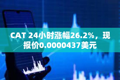 CAT 24小時漲幅26.2%，現報價0.0000437美元