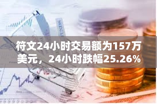 符文24小時交易額為157萬美元，24小時跌幅25.26%