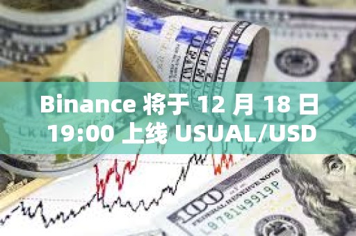 Binance 將于 12 月 18 日 19:00 上線 USUAL/USDT等交易對交易