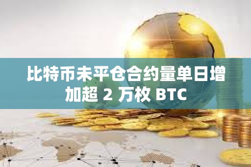 比特幣未平倉(cāng)合約量單日增加超 2 萬(wàn)枚 BTC