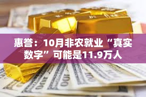 惠譽(yù)：10月非農(nóng)就業(yè)“真實(shí)數(shù)字”可能是11.9萬(wàn)人