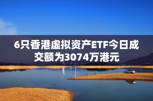 6只香港虛擬資產ETF今日成交額為3074萬港元
