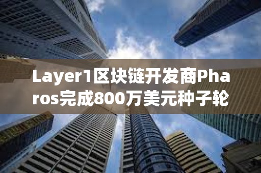 Layer1區塊鏈開發商Pharos完成800萬美元種子輪融資