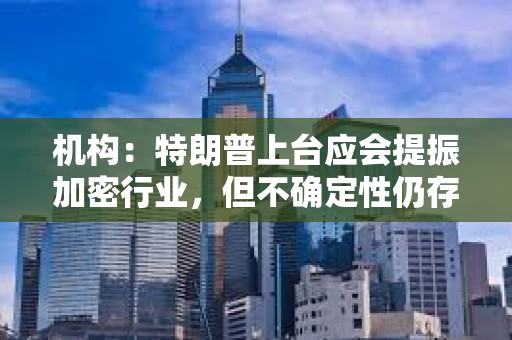機構：特朗普上臺應會提振加密行業，但不確定性仍存