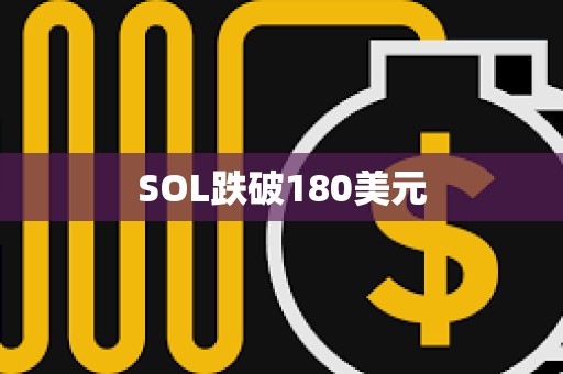 SOL跌破180美元