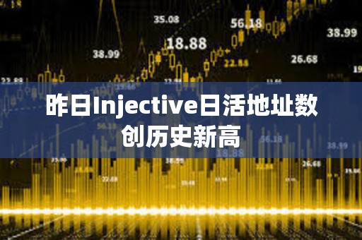昨日Injective日活地址數創歷史新高