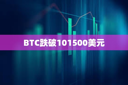 BTC跌破101500美元