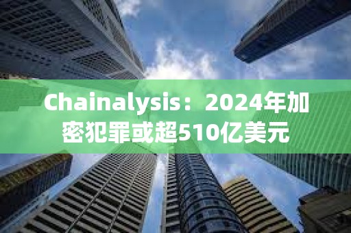 Chainalysis：2024年加密犯罪或超510億美元