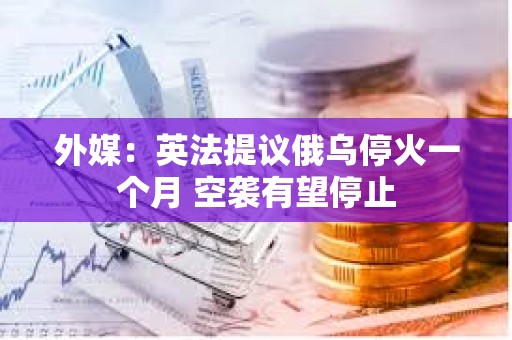 外媒：英法提議俄烏停火一個月 空襲有望停止