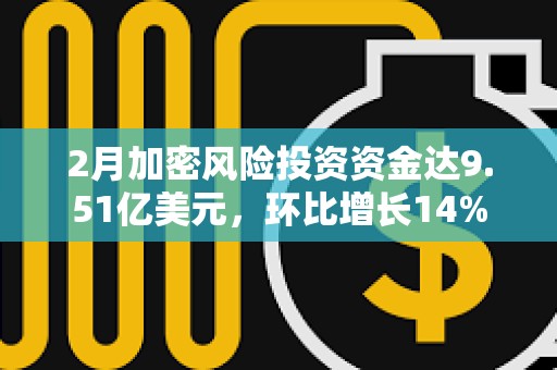 2月加密風險投資資金達9.51億美元，環比增長14%