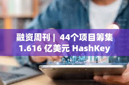 融資周刊 |  44個項目籌集 1.616 億美元 HashKey Group獲3000萬美元融資