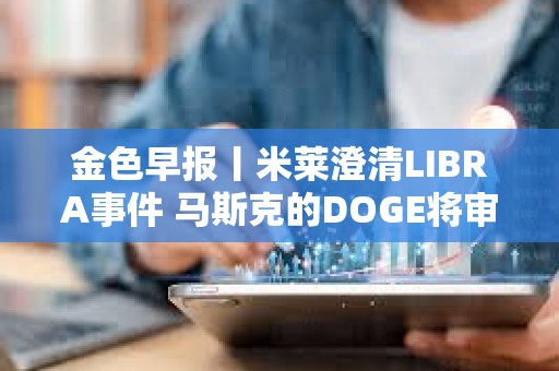 金色早報丨米萊澄清LIBRA事件 馬斯克的DOGE將審計SEC