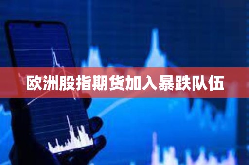 歐洲股指期貨加入暴跌隊伍