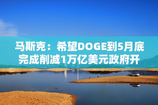 馬斯克：希望DOGE到5月底完成削減1萬億美元政府開支的任務