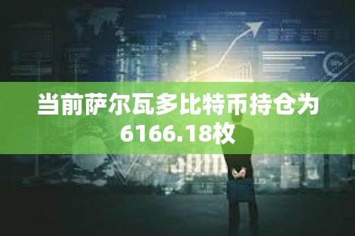 當前薩爾瓦多比特幣持倉為6166.18枚