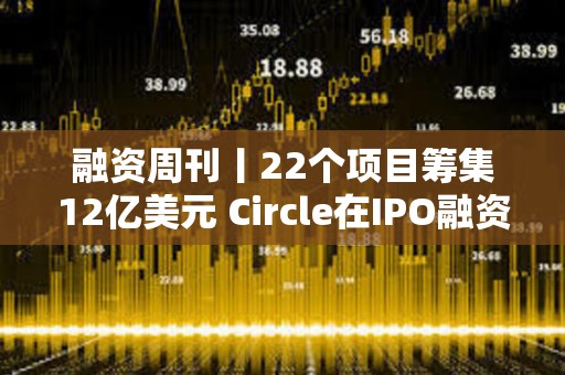 融資周刊丨22個項目籌集12億美元 Circle在IPO融資中籌集11億美元