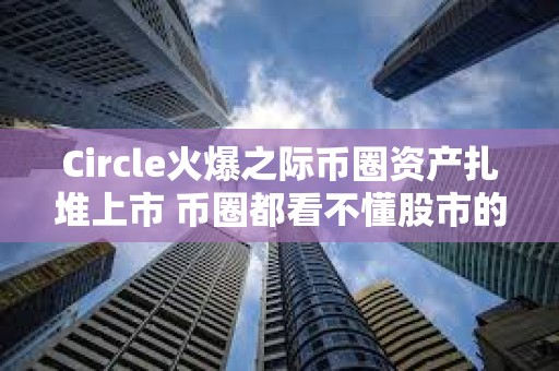 Circle火爆之際幣圈資產扎堆上市 幣圈都看不懂股市的熱情