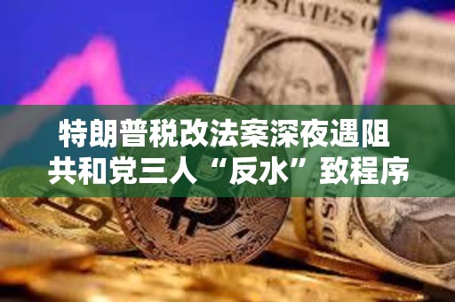 特朗普稅改法案深夜遇阻 共和黨三人“反水”致程序性表決陷僵局 特朗普稅改法案深夜遇阻 共和黨三人“反水”致程序性表決陷僵局