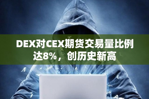 DEX對CEX期貨交易量比例達(dá)8%,創(chuàng)歷史新高 DEX對CEX期貨交易量比例達(dá)8%,創(chuàng)歷史新高