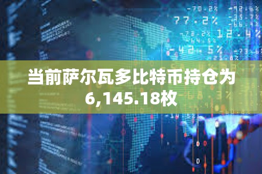 當前薩爾瓦多比特幣持倉為6,145.18枚