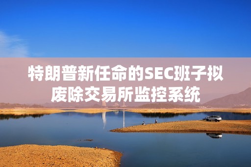 特朗普新任命的SEC班子擬廢除交易所監控系統