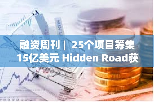 融資周刊 |  25個項目籌集15億美元 Hidden Road獲13億美元融資