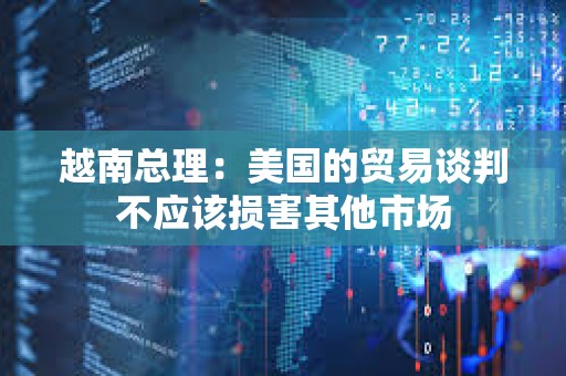 越南總理：美國的貿易談判不應該損害其他市場
