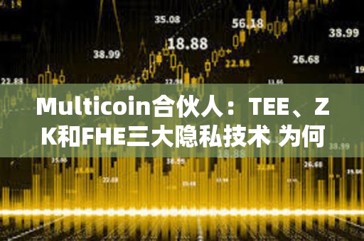 Multicoin合伙人:TEE、ZK和FHE三大隱私技術(shù) 為何我更看好FHE Multicoin合伙人:TEE、ZK和FHE三大隱私技術(shù) 為何我更看好FHE
