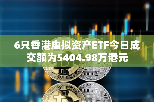 6只香港虛擬資產(chǎn)ETF今日成交額為5404.98萬港元 6只香港虛擬資產(chǎn)ETF今日成交額為5404.98萬港元