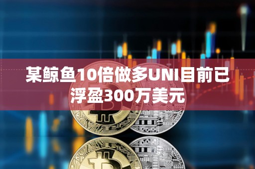 某鯨魚10倍做多UNI目前已浮盈300萬美元